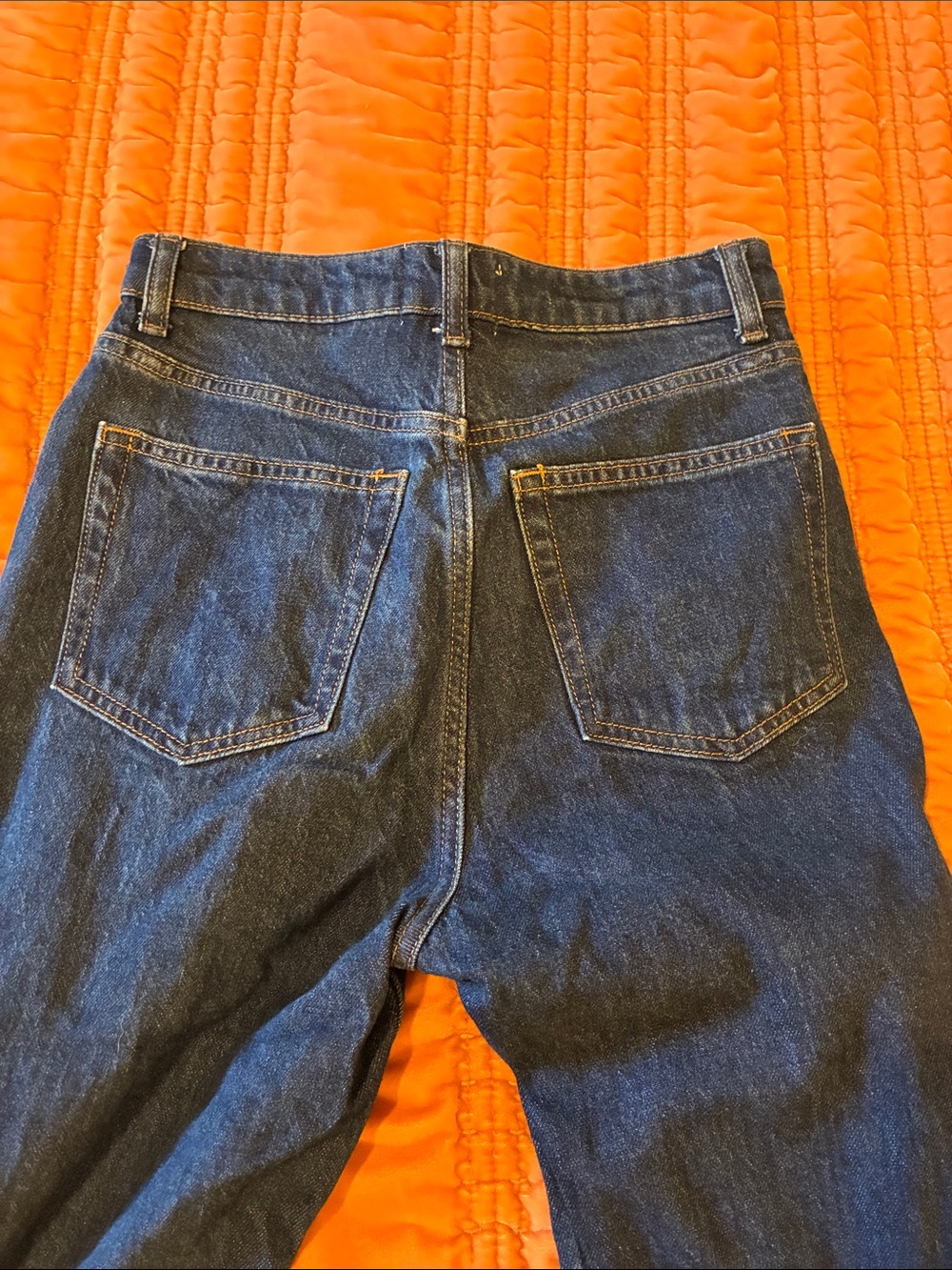 Reformation dark wash high rise Etta slim fit jean, 25, like new, 33” inseam - Picture 5 of 7